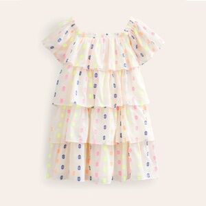 Mini Boden Wing Sleeve Party Dress